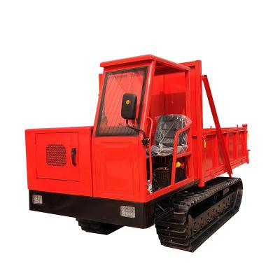 China Cost Effective Chinese 6 Ton Small Hydraulic Track Mini Carrier Crawler Dumper for sale