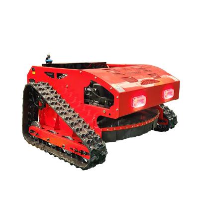 China Agricultural Farms And Forestry Equipment Remote Control Robot Crawler Gasoline Lawn Mower for sale