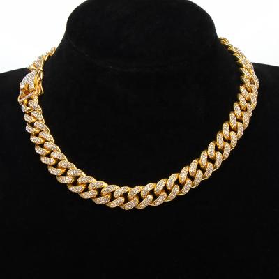 China Fashionable 2022 New Arrivals HipHop Micro Cuban Necklace Miami High Quality Chain Inlay Zircon Chains for sale