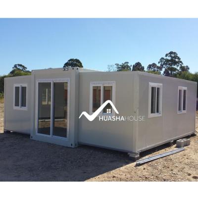 China 2 bed room modern prefab mobile homes China 2bedroom modern container house for sale