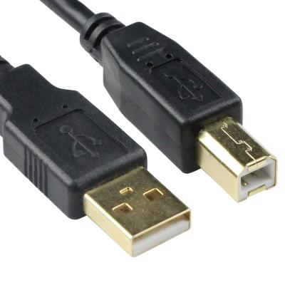 China Printer VCOM Printer Cable Male 1.5m 1.8m 3m 5m USB To Male 2.0 USB Type B Cable For Printers for sale