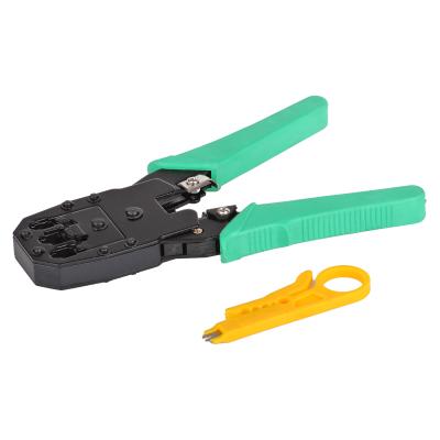 China Hot sale 8p 6p Cat5e 8P/6P VCOM/Cat6 rj45 crimper rj12/rj11 multifunctional network cable crimp tool Rj45 crimp tool for sale