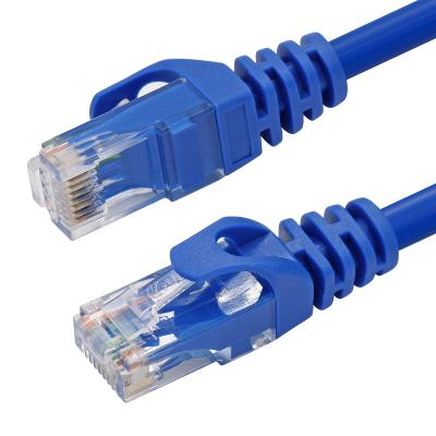 China Professional Lan Cable RJ45 cat5 Cat6a Connector Network Patch Cord Manufacturer CCA Cat6 Computer Networks UTP Good Quality For Computer for sale