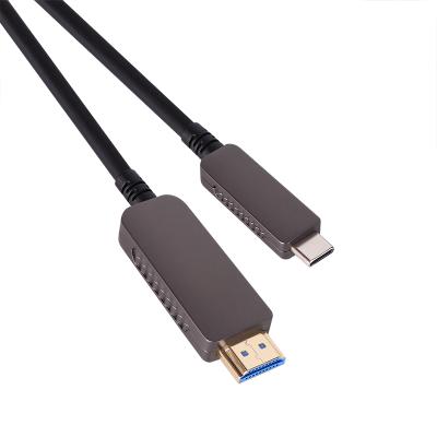 China COMPUTER VCOM HDMI 2.0V Active Optical Fiber Cable 24K HDR 4K HDMI Video Gold Plated Cable for sale