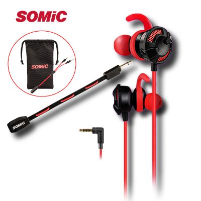 China Silicone Earphone Somic G618i Silicone Earphone Set Wired Earbuds 3.5mm Music Mobile Phone Accessories Earbuds Stereo Earpiece for sale