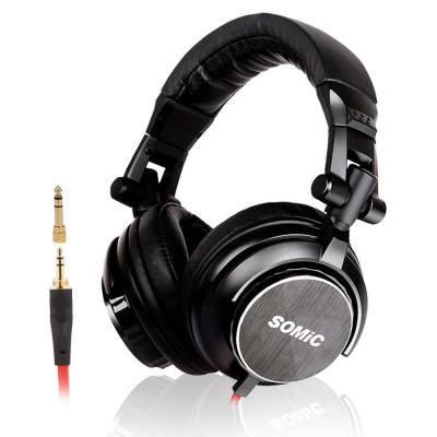 China Headphones & SOMIC MM185 Studio Cd Monitor DJ Headphones Studio Edifier Headphones High Fidelity Music Earphone edifier Headphones MM185 with FM Radio JT2805 for sale