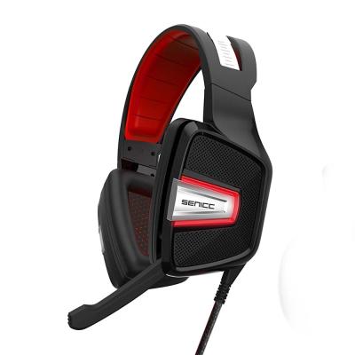 China Custom V7.1 SOMIC A8 Logo Wired 7.1 Gamer Headset SVE Vibration With Microphone for sale