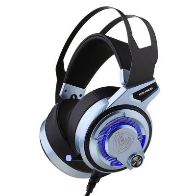 China Noise Canceling PC Gamer Headset USB Wired Gaming Headphones With Microphone Bulk for sale