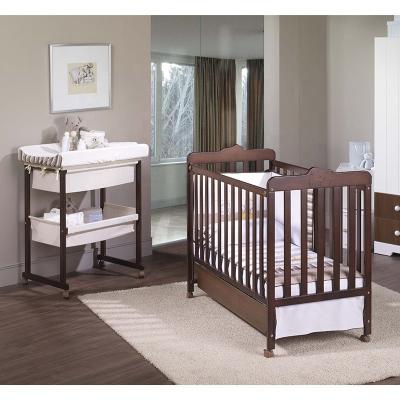 China 20CCB037 Modern Convertible Standard Crib Package Furniture Set Wooden Mobile Multifunctional Infant Crib Cribs for sale