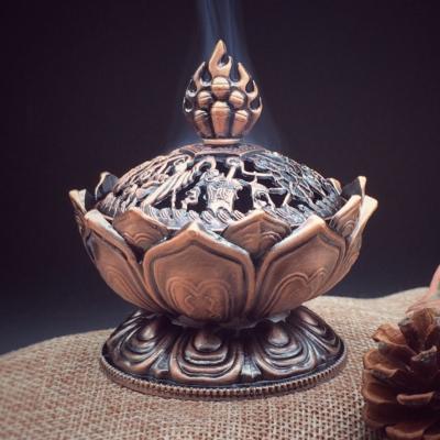 China Tibetan incense metal craft home decor insence holder home decor zen kit baccarat zen kit zen kit tibetan incense holder home deco for sale