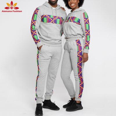 China New Arrival Cotton African Print Color Block Culture Hoodie And Nice Design With Good Quality. for sale