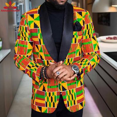 China Cotton 2020 New Fashion African Print Jackets Men Superior Jackets With High Quality for sale