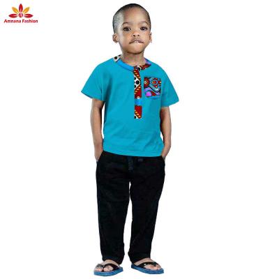 China New Fashion Cotton African Kids Wear Clothing Boys With Wholesale Price for sale