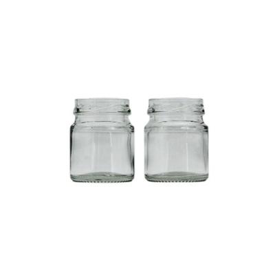 China Custom Food Bird's Nest Bottle In Bulk Stock Glass Jar 50ml Glass Jar Bird's Nest Glass Bottle for sale