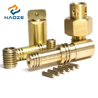 China Aluminum Custom Copper Brass Machined CNC Turning Parts for sale