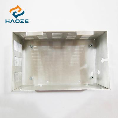 China Medical aluminum sheet metal box fabrication parts machining sheet metal004 for sale