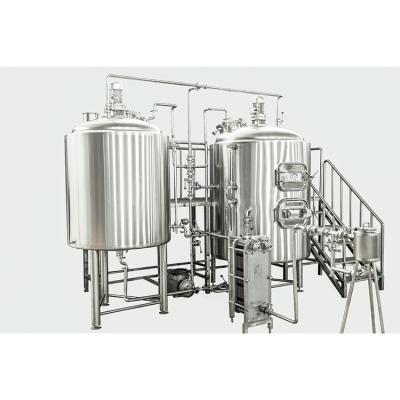 China High Quality Hotels Custom Equipment Beer Brewing Home Turnkey Nano Brewery System en venta