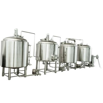 China Budget Hotels Custom Design Micro Brewery Commercial Beer Brewing Equipment en venta