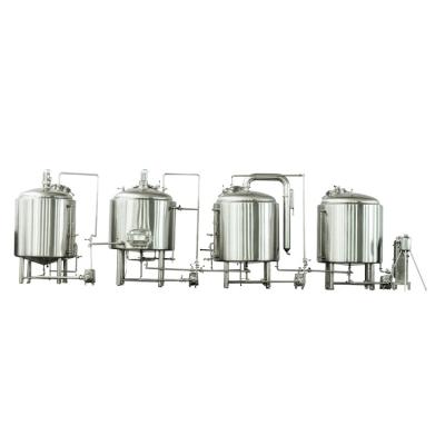 China Hot New Hotels Professional Beer Brewing Equipment Home Grain Beer Brewing Equipment High Quality Commercial Type System for sale