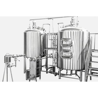 China Hotels Factory Price 1000l Conical Ferment Tank Beer Alcohol Making Equipment for sale