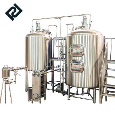 China Hotels Micro Brewery Equipment Beer Brewing Equipment Beer Frementing Vessel en venta