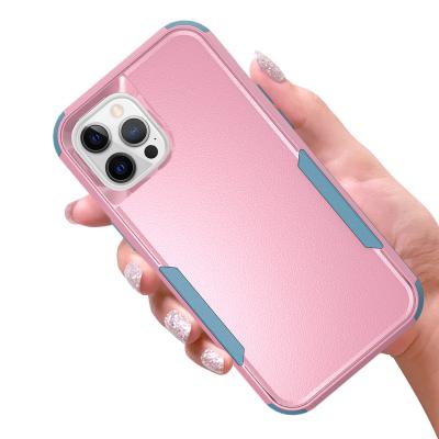 China Custom Reliable Protective Hard Rugged Shockproof Shockproof Man Style Case PC+Tpu Phone Cases Hybrid For iphone12 for sale