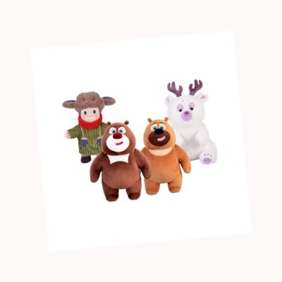 China Custom Plush Toy Vick Soft Plush Toy Boonie Bear High Quality PP Cotton Plush Toy for sale