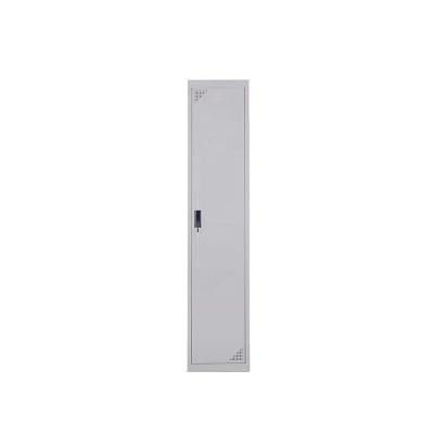 China RTD Environmental Friendly Hot Selling Modern Steel Customized Single Door Cabinet Metal Clothing Locker RTD Office Furniture for sale