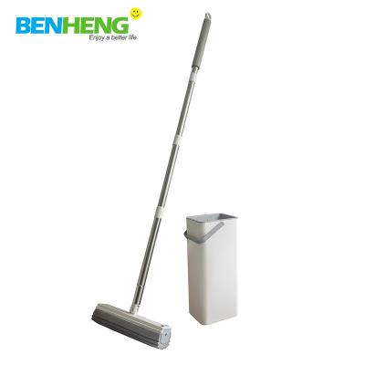 China Sustainable PVA Sponge Mop With Bucket for sale