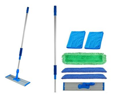 China Sustainable Microfiber Flat Floor Mop Floor Cleaning Mop for sale