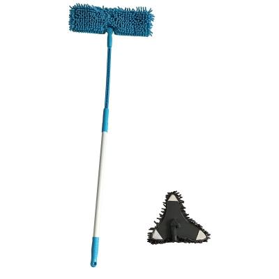 China Flex Mop 360 Extendable Magic Bendable Popular Household Triangle Broom Chenille Cleaning Broom for sale