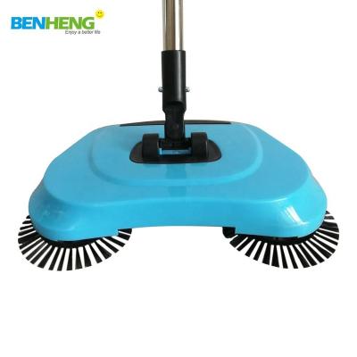 China Sustainable Magic Telescopic Broom Interior Ministry Rotating Floor Dust Sweeper NO Electric Broom Sweeper for sale