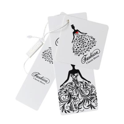 China 200gsm -3000gsm Clothing Hang Tags Printing Personalised Paper Tags for sale