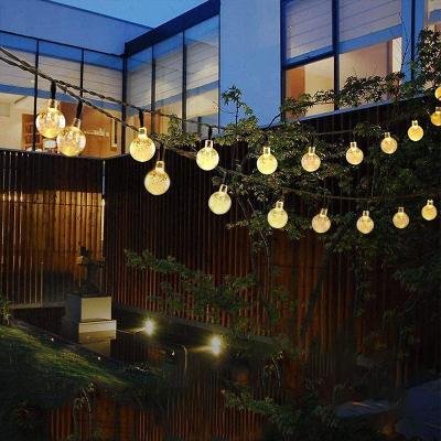 China LED Tree Lights Yimdooss Hot Sale Solar String Lights 6.5m 30 LED Outdoor Christmas Laser Light for Holiday Garden Party Decorations for sale