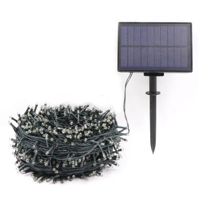 China Eco-Friendly Waterproof Outdoor LED String Lights 300 LED 30M Solar LED String Lights For Garlands Garden Christmas Day for sale