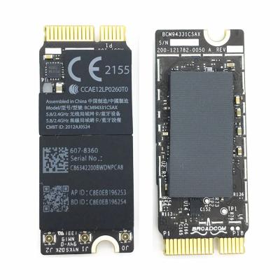 China High Quality Wifi Airport Card BCM94331CSAX Wifi Airport Wireless Card For Apple Macbook Retina A1398 A1425 A1502 2012 for sale