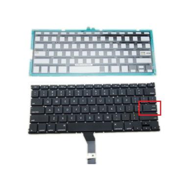 China Keyboard US Layout Keypad Numeric Keypad With Backlight For Apple Macbook Air A1369 2011 A1466 2012 2013 for sale