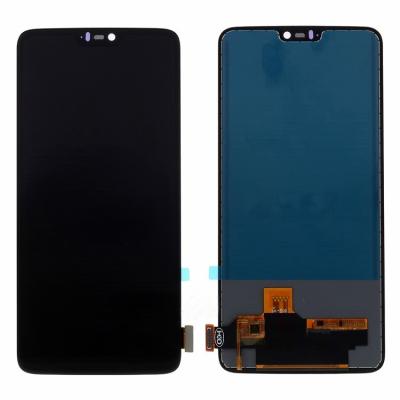 China For Oneplus TFT Version LCD Screen Display and Digitizer Touch Screen Assembly (Without Logo) For OnePlus 6 Black for sale