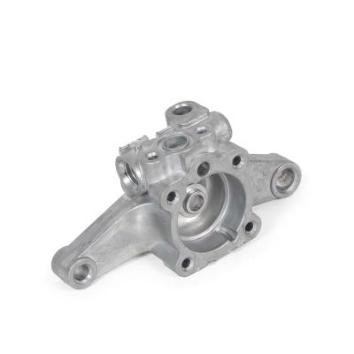 China Aluminum AlSi9Cu3 / ADC12 Custom Aluminum Die Casting Steering Shaft Component Processed By CNC Machining For Automobile for sale