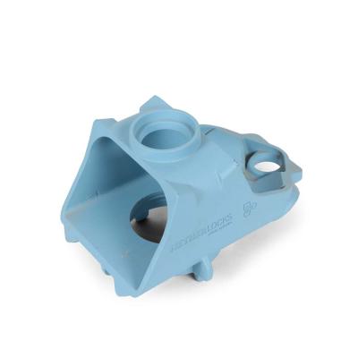 China Aluminum AlSi9Cu3 / ADC12 Powder Coated Die Casting Component Valve Aluminum For Oilfield Processed By CNC Machining for sale