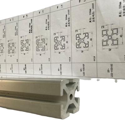 China Industrial frame construction t slot v slot aluminum profile for sale