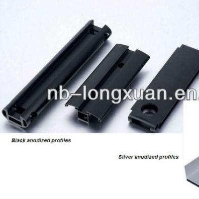 China Decorations OEM Aluminum Extrusion Profile For Sliding Wardrobe for sale