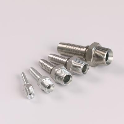 China Pipe Lines Connect Pipe Barb Joint Pipe Connection 304 Stainless Steel Connector Fittings for sale