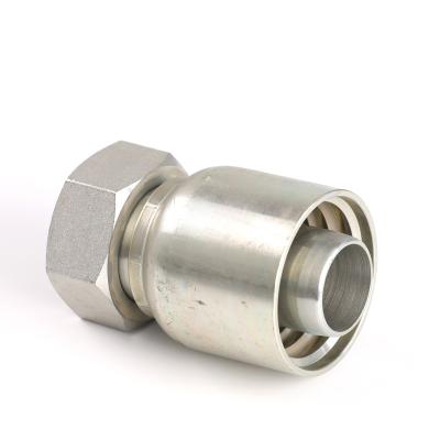 China One Piece Fit Machinery Carbon Steel Material Hydraulic Hose Fitting for sale