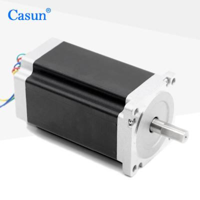 China Casun NEMA 34 Stepper Motor Controller Casun 10N.m 86BYGH High Torque 86X86X127mm For CNC Kit 34HS Stepping Motor 86SHD4401-34 for sale