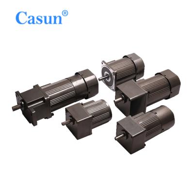 China Waterproof Casun 15W 12V/24V/90V DC Brushed Motor Brushless Gear Motor Reduction Ratio 20-50 Swing Brake Motor DC for sale