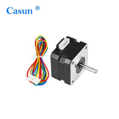 China China NEMA 14 16 17 23 12V Small Hybrid 1.8 Degree DC Motor Smooth Motion Mini Stepper Motor 39mmx25mm for sale