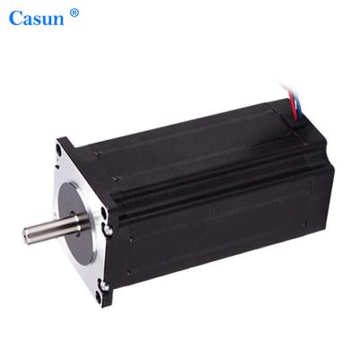 China Best Selling Casun NEMA 34 86mm Stepper Motor 2 Phases 5A High Torque 12N.m Stepping Motor For CNC Kit 86BYGH 86mmx149mm for sale