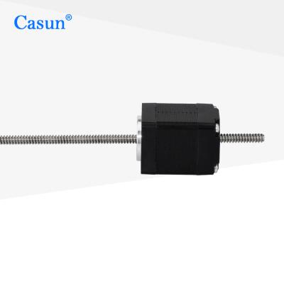 China Casun Customized 5V Micro Linear Non Captive Stepper Motor Trigger Motor NEMA 8 Stepper Motors Rate Cheap With CE ISO 20SHD0004-01T4 for sale