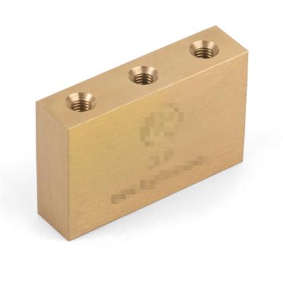 China Industrial Equipment High Quality Brass Tremolo Block 32mm for Deep Sunk Bridges for sale